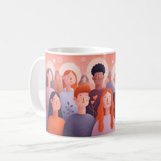 ArtForHealing Kaffeetasse (Vorderseite Links)