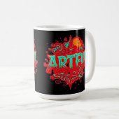 ARTFU KAFFEETASSE (VorderseiteRechts)