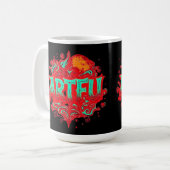 ARTFU KAFFEETASSE (Vorderseite Links)