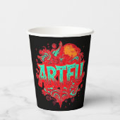 ARTFU PAPPBECHER (Rückseite)