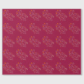 Artful Christmas Tree Geschenkpapier (Flach)