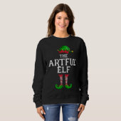 Artful Elf Family Matching Christmas Group   PJ Sweatshirt (Vorne ganz)