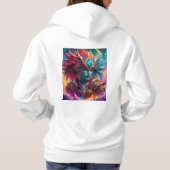 "Artful Grace: Women's Hoodie Collection" (Rückseite)