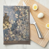 Artful Leafe Fall Reflection Geschirrtuch (Viertel Falte)