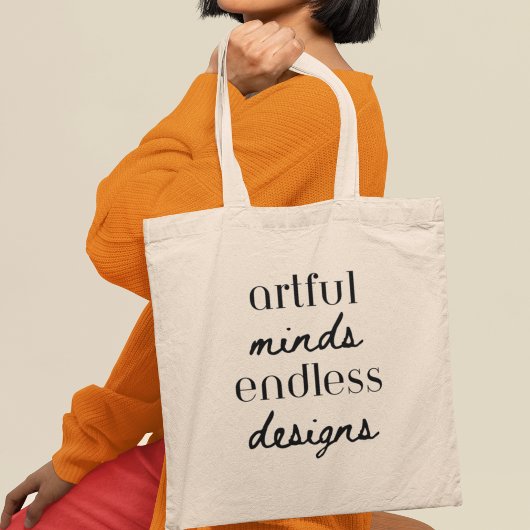 Artful Minds Endlose Designs Coole Kunstgeschenke Tragetasche