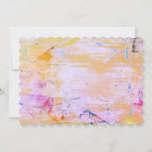 Artful - Pisces Birthday (19. Februar - März 20) Einladung (Rückseite)