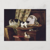 Artful Play Henriëtte Ronner-Knip Postkarte (Vorderseite)