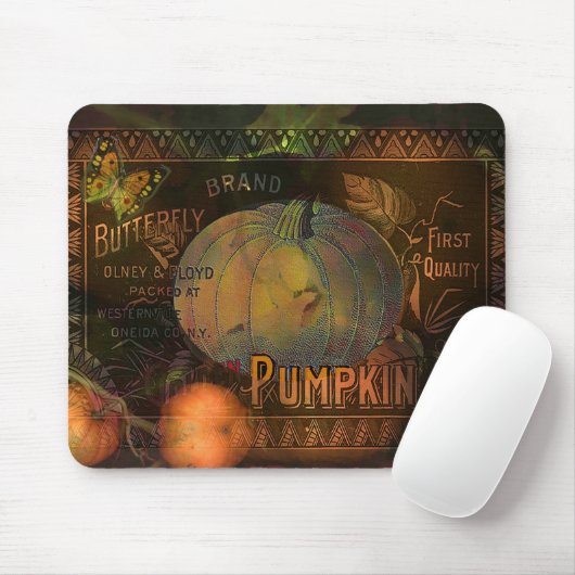 Artful Pumpkins Erntedank Mousepad (Mit Mouse)