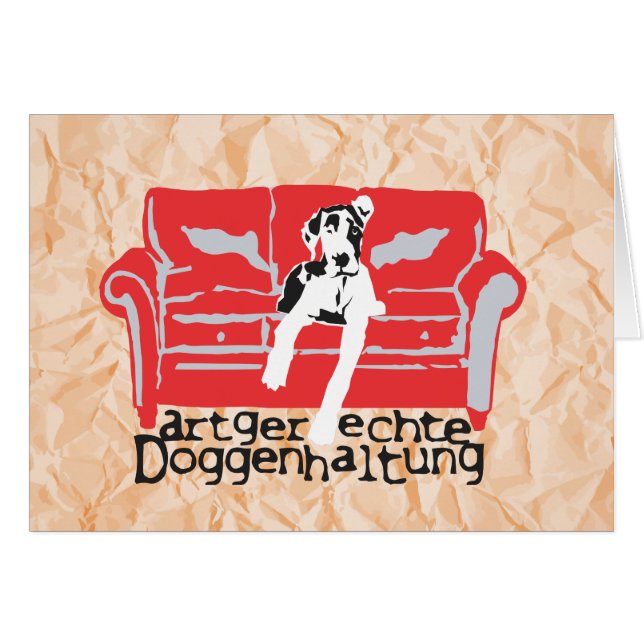 Artgerechte DoggenInstandhaltung (Vorderseite (Horizontal))