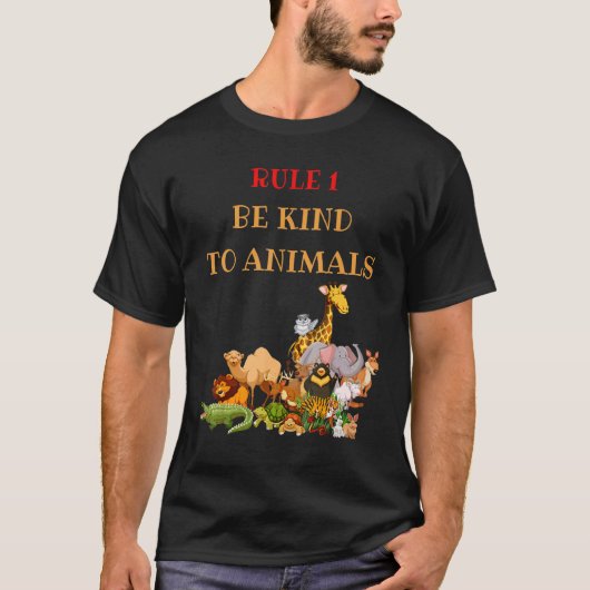 artgerechte Tiere 1 T-Shirt (Vorderseite)