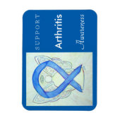 Arthritis Awareness Angel Custom Magnet (Vertikal)
