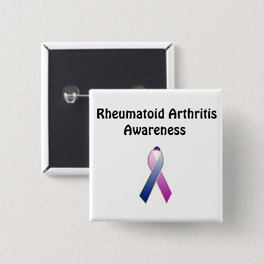 Arthritis-Bewusstsein Button (Vorne & Hinten)