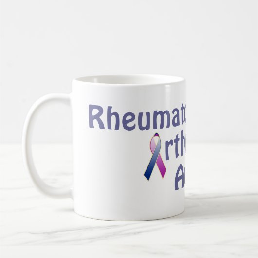 Arthritis-Bewusstsein Kaffeetasse (Links)
