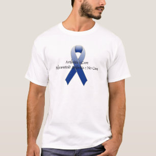 Arthritis Blue Ribbon Awareness Design 4 T-Shirt