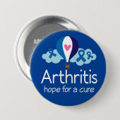 Arthritis-Hoffnung für einen Button (Vorne & Hinten)