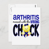 Arthritis mit dem falschen Schwanz Postkarte (Vorne/Hinten)