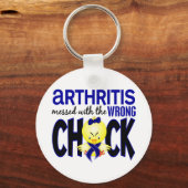 Arthritis mit dem falschen Schwanz Schlüsselanhänger (Vorderseite)