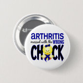 Arthritis verwirrt mit dem falschen Küken Button (Vorne & Hinten)