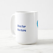 Arthritisbewusstseins-Tasse Kaffeetasse (Vorderseite Links)