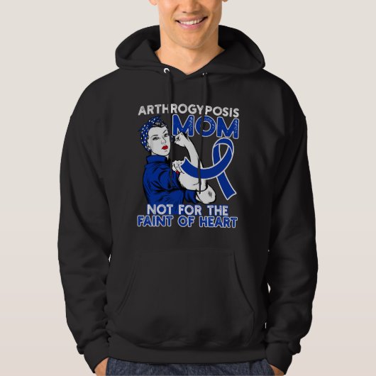 Arthrogrypose Mutter Für Ein Krieger-Überlebender- Hoodie (Vorderseite)