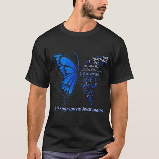 Arthrogryposis Ich bin der Sturm T-Shirt (Vorderseite)