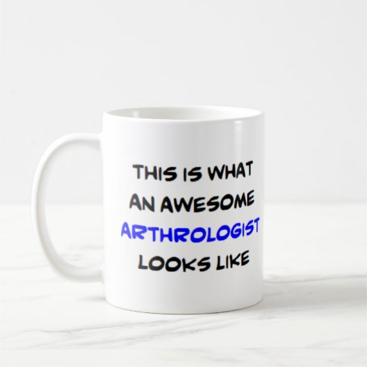 Arthrologe, phantastisch kaffeetasse (Links)
