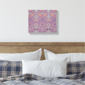 "Arthros" Abstrakte Aquarelltöne Leinwanddruck (Insitu (Schlafzimmer))