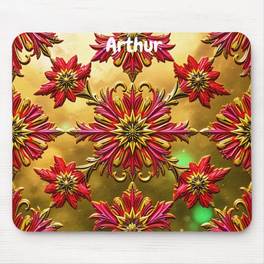 ARTHUR ~ A GOLDEN Christmas ~ Mousepad (Vorne)