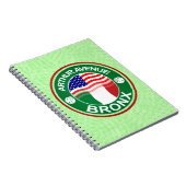 Arthur Ave Bronx American Notepad Notizblock (Rechte Seite)