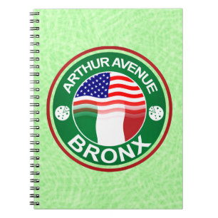 Arthur Ave Bronx American Notepad Notizblock