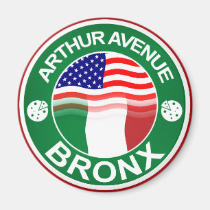 Arthur Ave Bronx Italiener Magnet