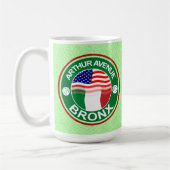 Arthur Ave Bronx Tasse (Links)