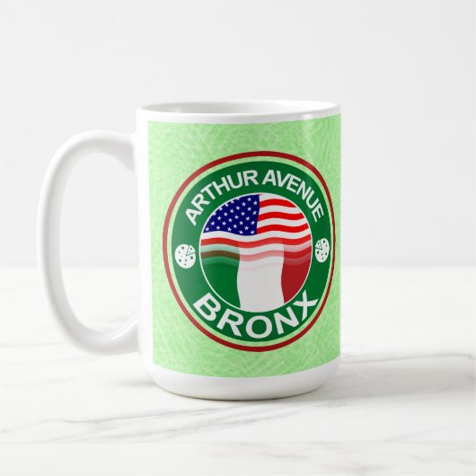Arthur Ave Bronx Tasse (Links)