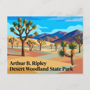 Arthur B. Ripley Desert Woodland State Park Postkarte