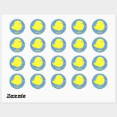 Arthur Baby Chick Stickers (Blatt)