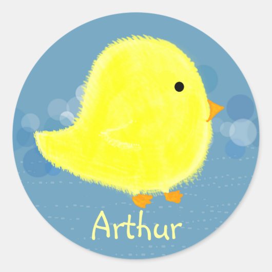 Arthur Baby Chick Stickers (Vorderseite)