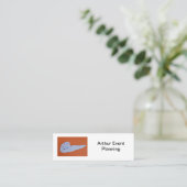 Arthur Business Card Mini Visitenkarte (Stehend Vorderseite)