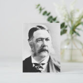 Arthur ~ Chester Alan / President of United Staate Postkarte (Stehend Vorderseite)