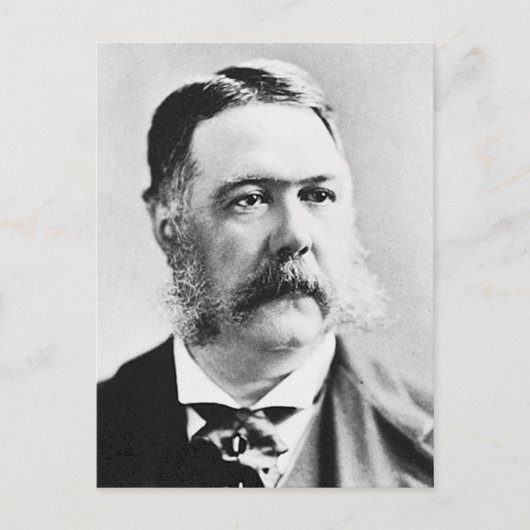 Arthur ~ Chester Alan / President of United Staate Postkarte (Vorderseite)