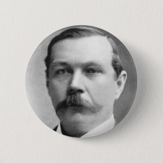 Arthur- Conan DoyleFoto Button (Vorderseite)