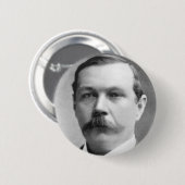 Arthur- Conan DoyleFoto Button (Vorne & Hinten)