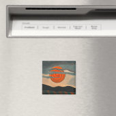 Arthur Dove, Red Sun, Magnet (In Situ (Geschirrspüler))