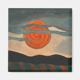 Arthur Dove, Red Sun, Magnet
