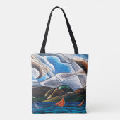 Arthur Dove, Wolken und Wasser Tasche (Rückseite)