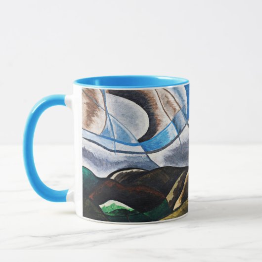 Arthur Dove, Wolken und Wasser Tasse (Links)