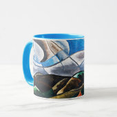 Arthur Dove, Wolken und Wasser Tasse (Vorderseite Links)