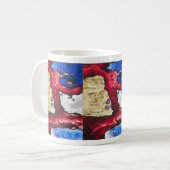 "Arthur Dove's 'Baumformen und Wasser' Art Tasse" Kaffeetasse (Vorderseite Links)