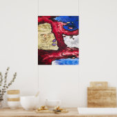 Arthur Dove's 'Baumformen und Wasser' Poster (Küche)