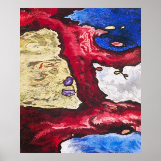 Arthur Dove's 'Baumformen und Wasser' Poster (Vorne)