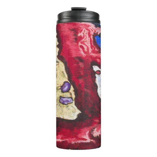 Arthur Dove's 'Baumformen und Wasser' Thermosbecher (Vorderseite)